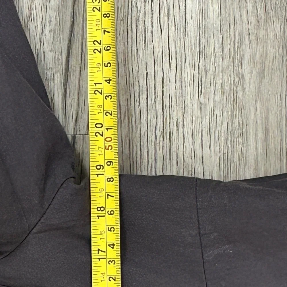 Ann Taylor LOFT‎ Gray Ruffle Collar Button Jacket Sz LP